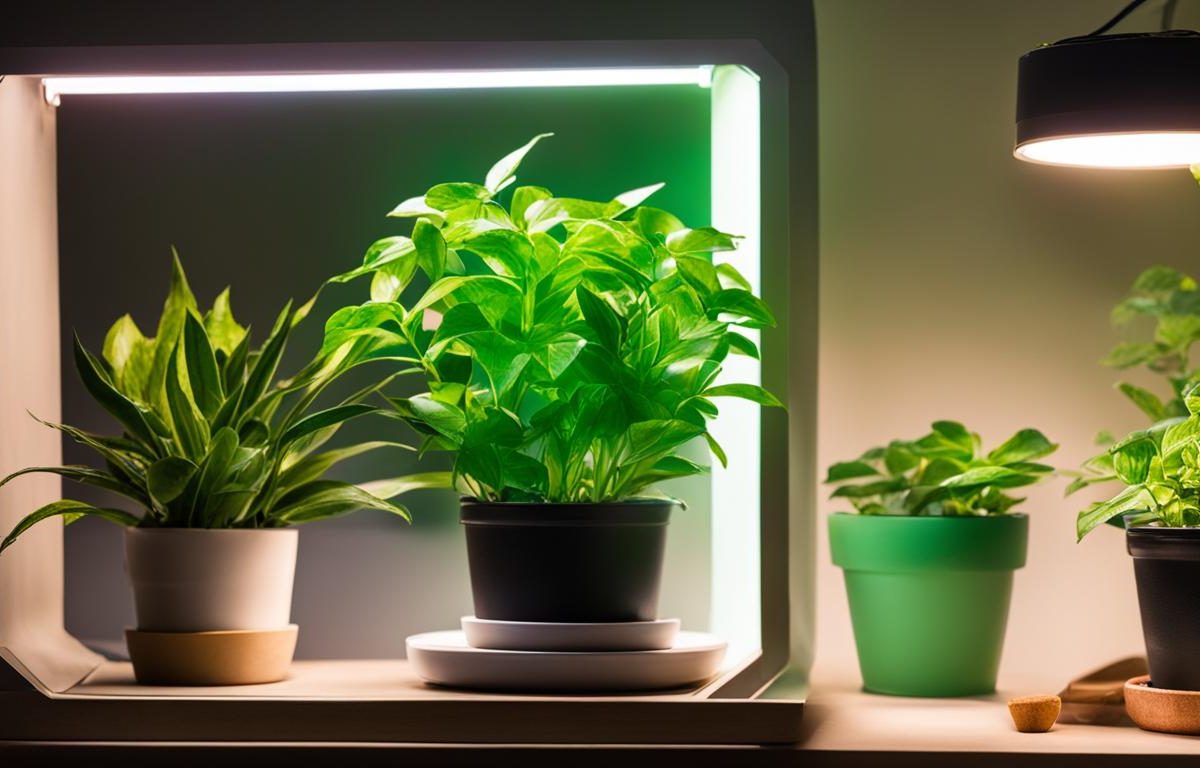Grow lights for indoor plants