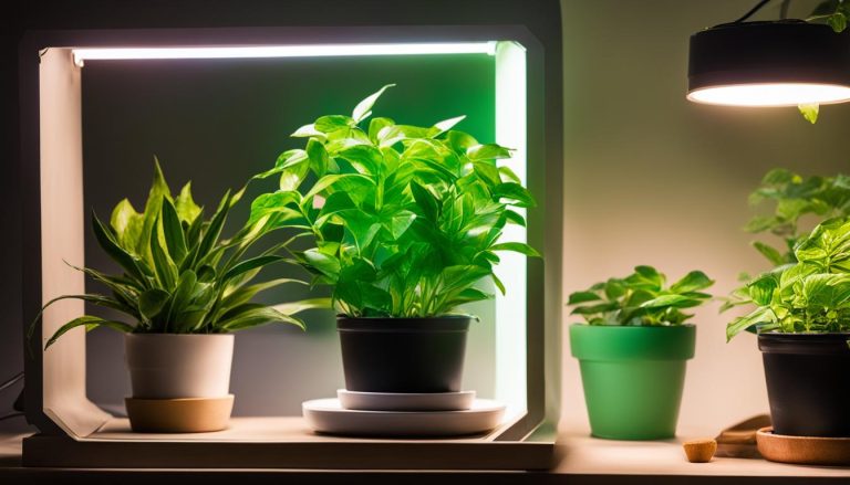 Grow lights for indoor plants