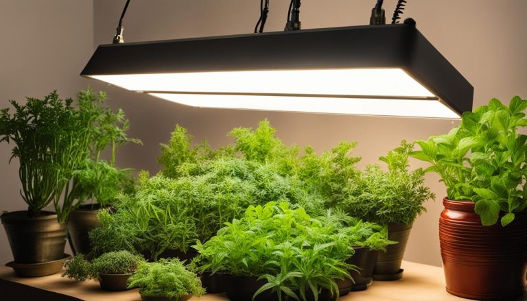 how to set up grow lights for indoor plants